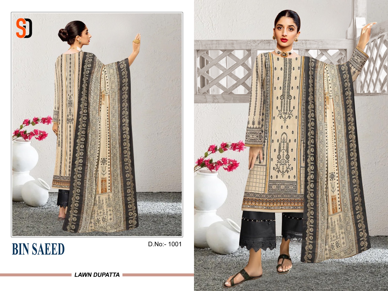 Shraddha Bin Saeed Designer Pakistani Suit Collection collection 1