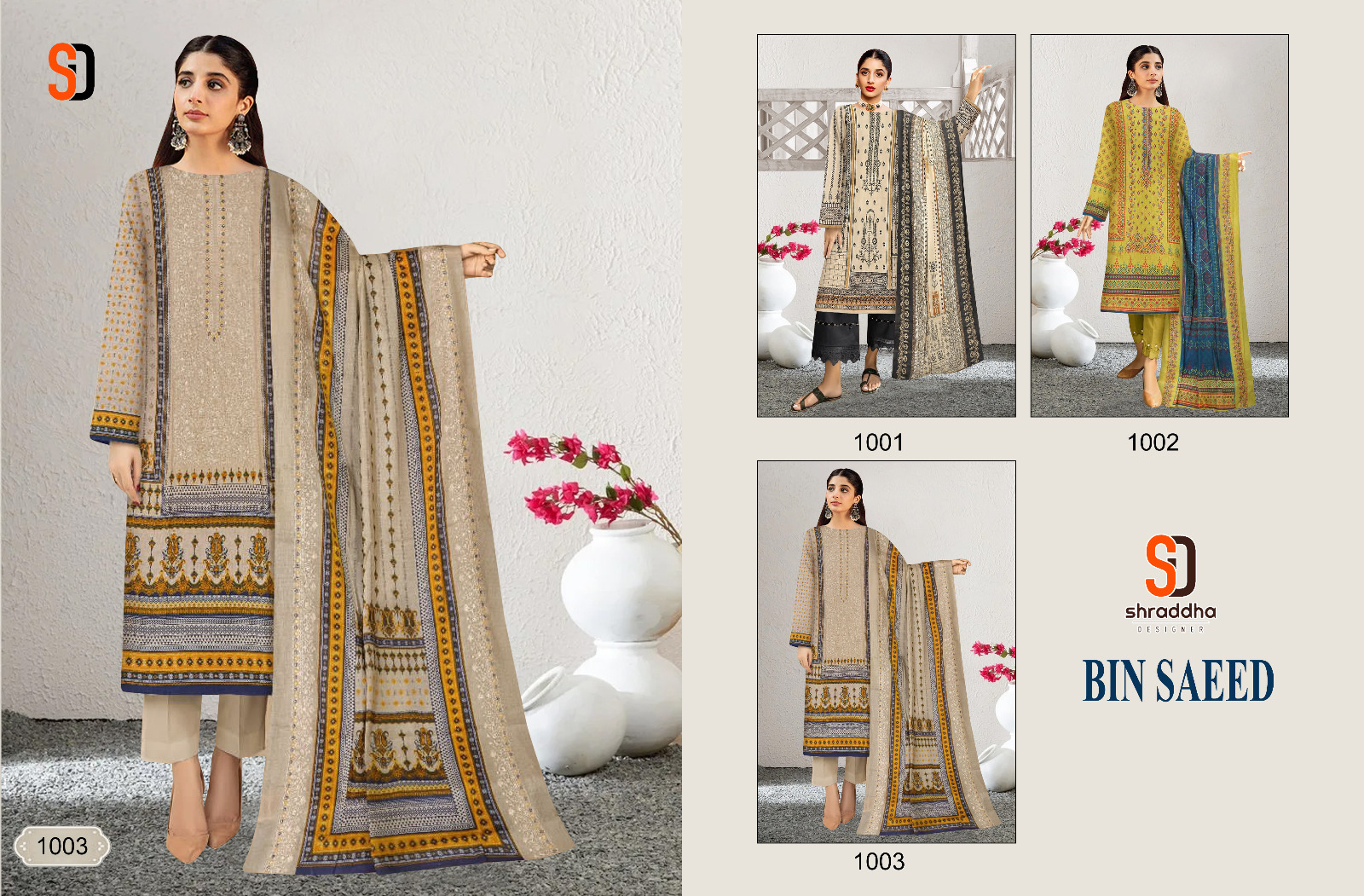 Shraddha Bin Saeed Designer Pakistani Suit Collection collection 4