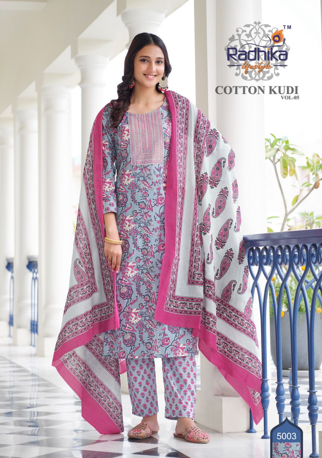 Radhika Cotton Kudi Vol 5 collection 6