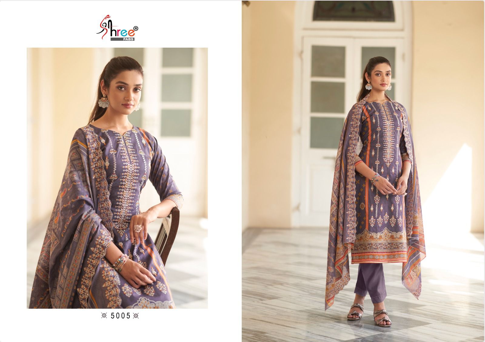 Shree Bin Saeed Lawn Collection Vol 5 collection 4