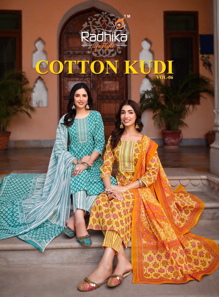Radhika Cotton Kudi Vol 6 collection 9