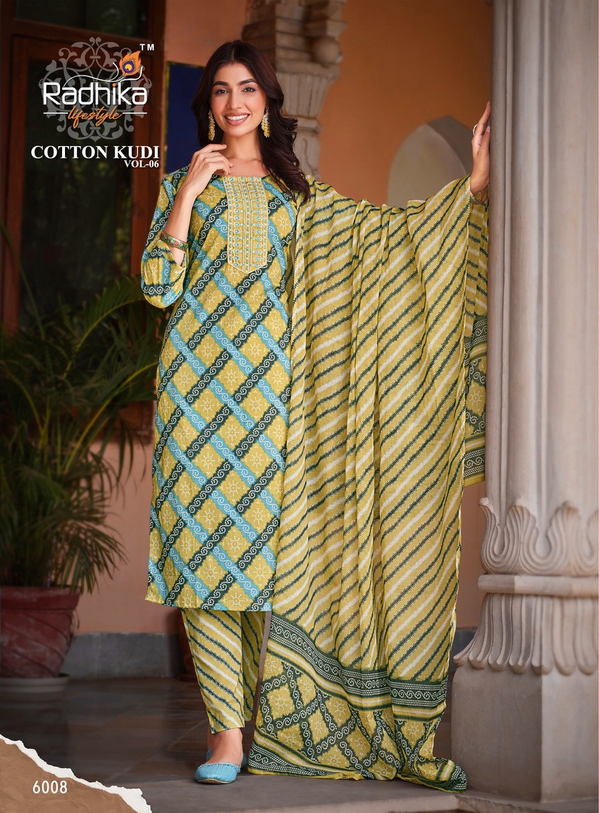 Radhika Cotton Kudi Vol 6 collection 2
