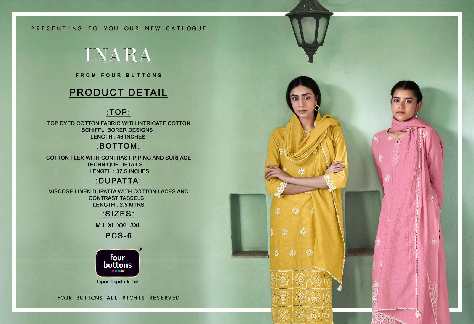 Four Botton Inara collection 13