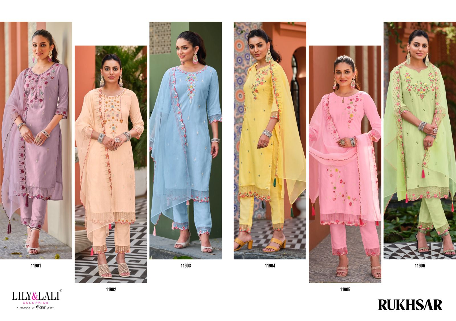 Lily And Lali Rukhsar collection 2