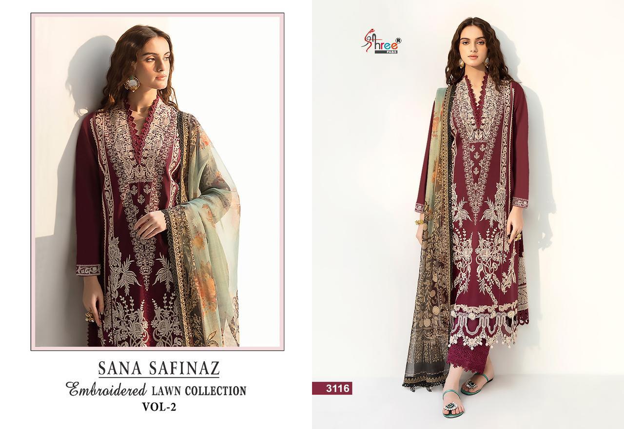 Shree Sana Safinaz Embroidered Lawn Collection Vol 2 collection 1