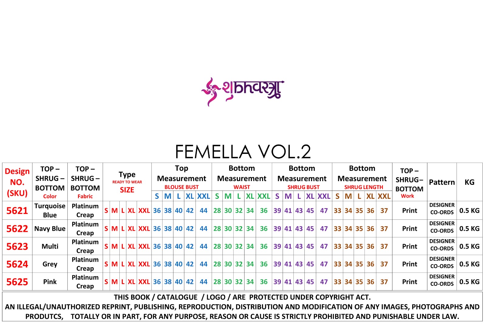 Shubhkala  Femella Vol 2 collection 7