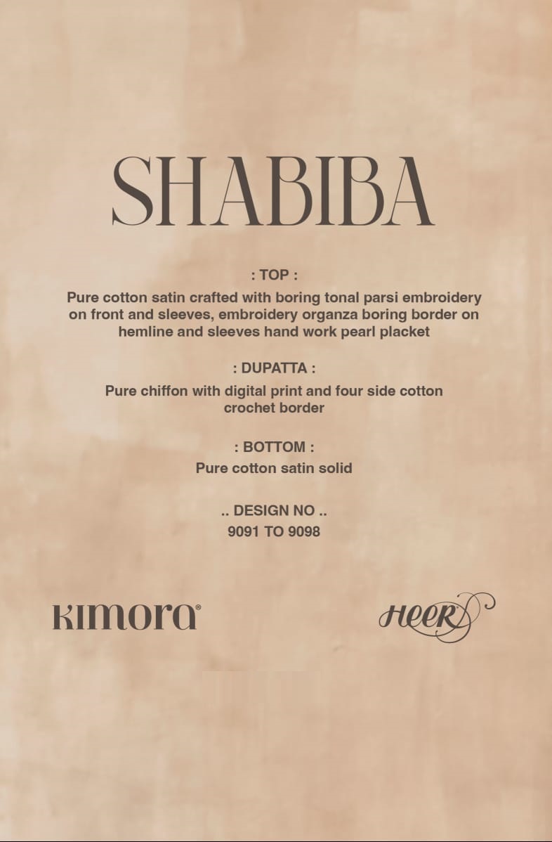 Kimora Heer Shabiba collection 10