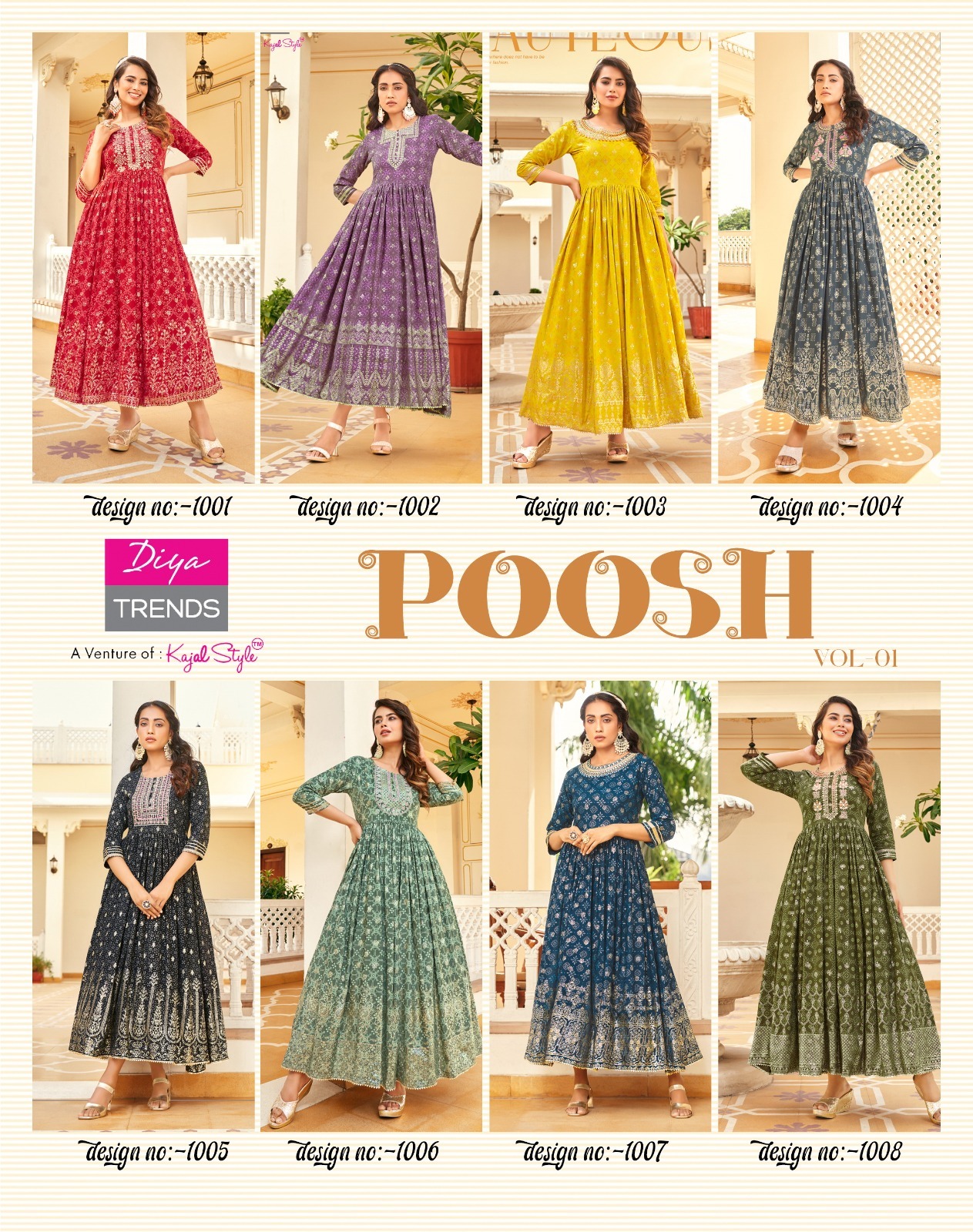 Kajal Style Poosh Vol 1 collection 4
