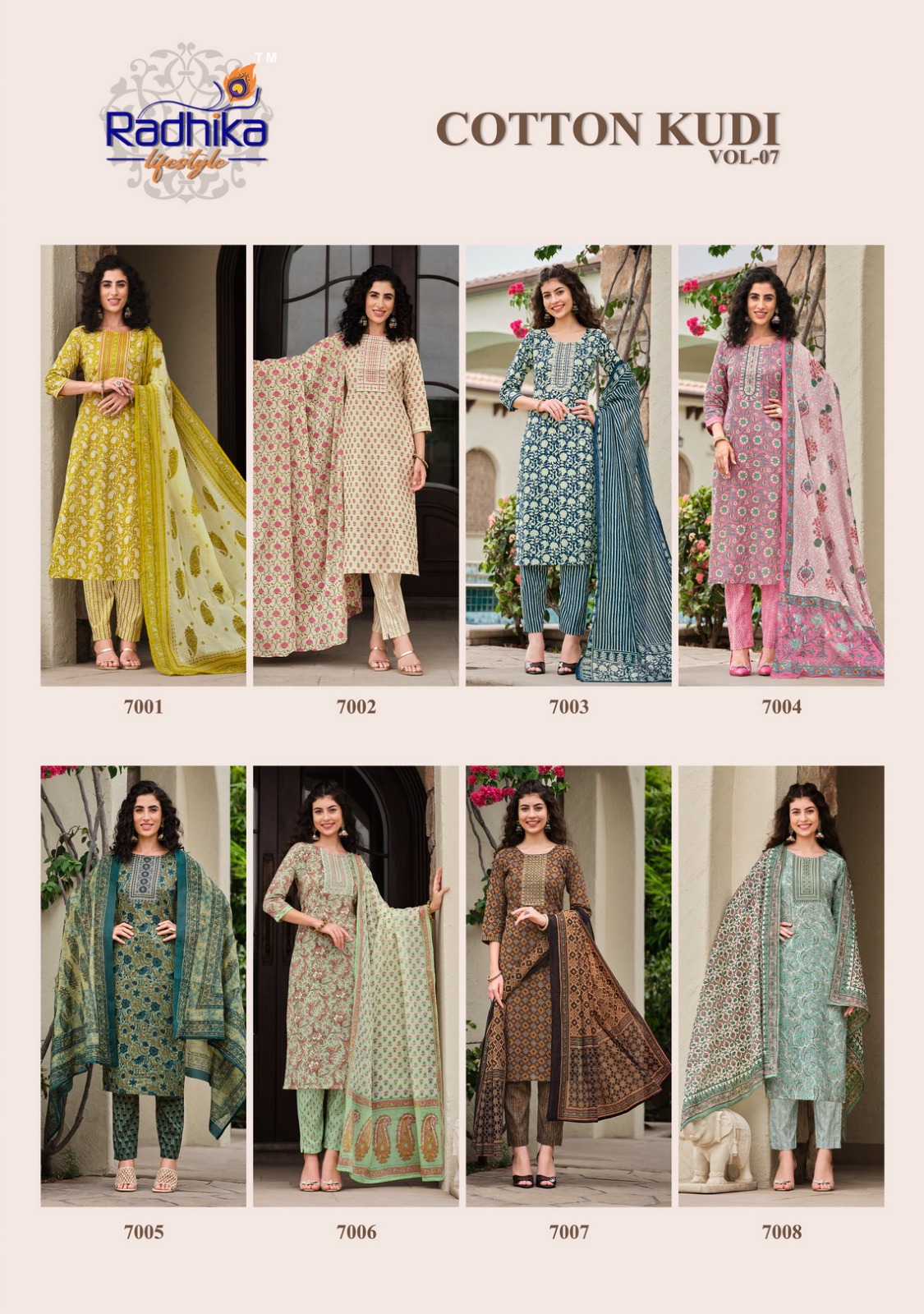 Radhika Cotton Kudi Vol 7 collection 11