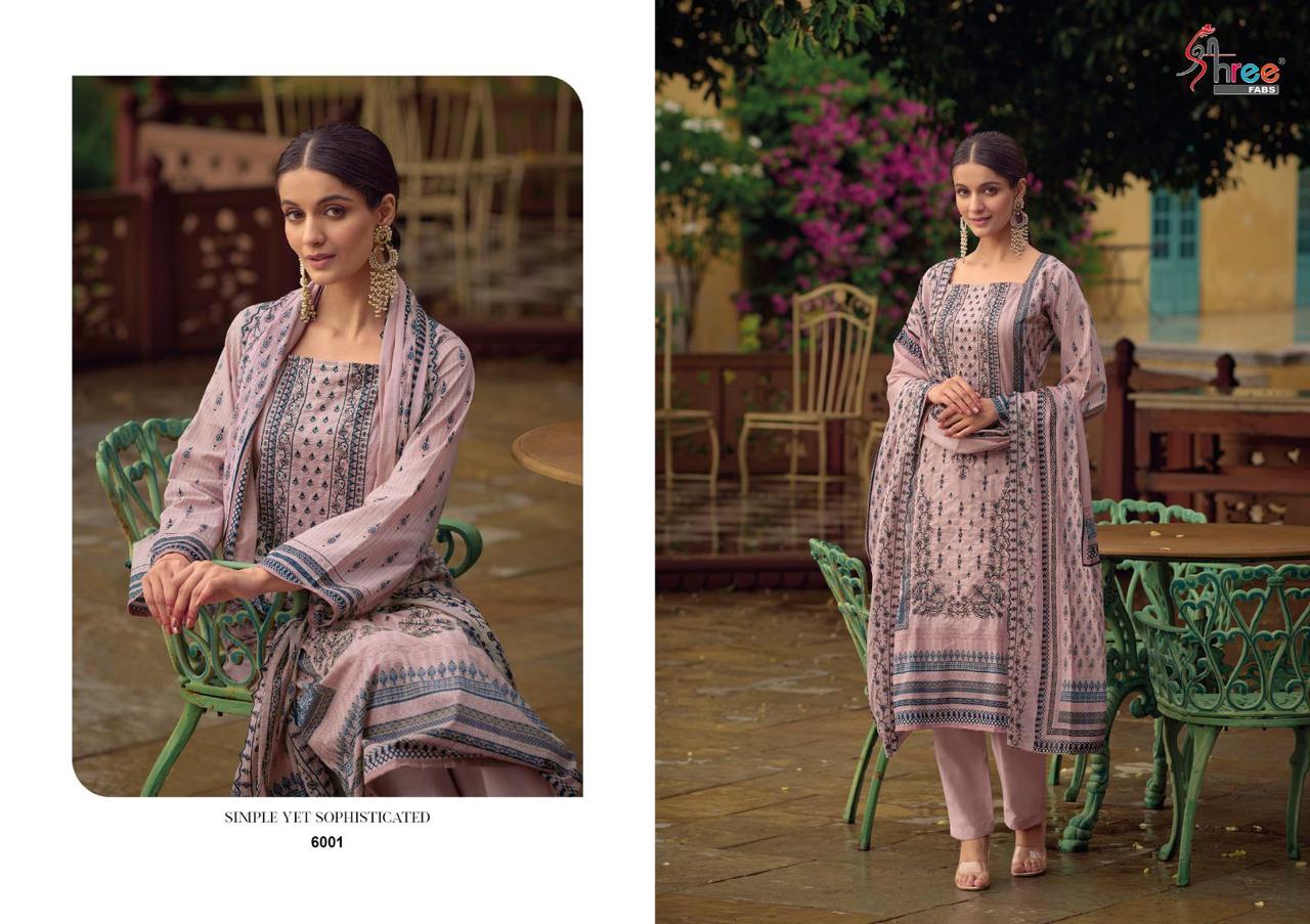 Shree Fab Bin Saeed Lawn Collection Vol 6 collection 2
