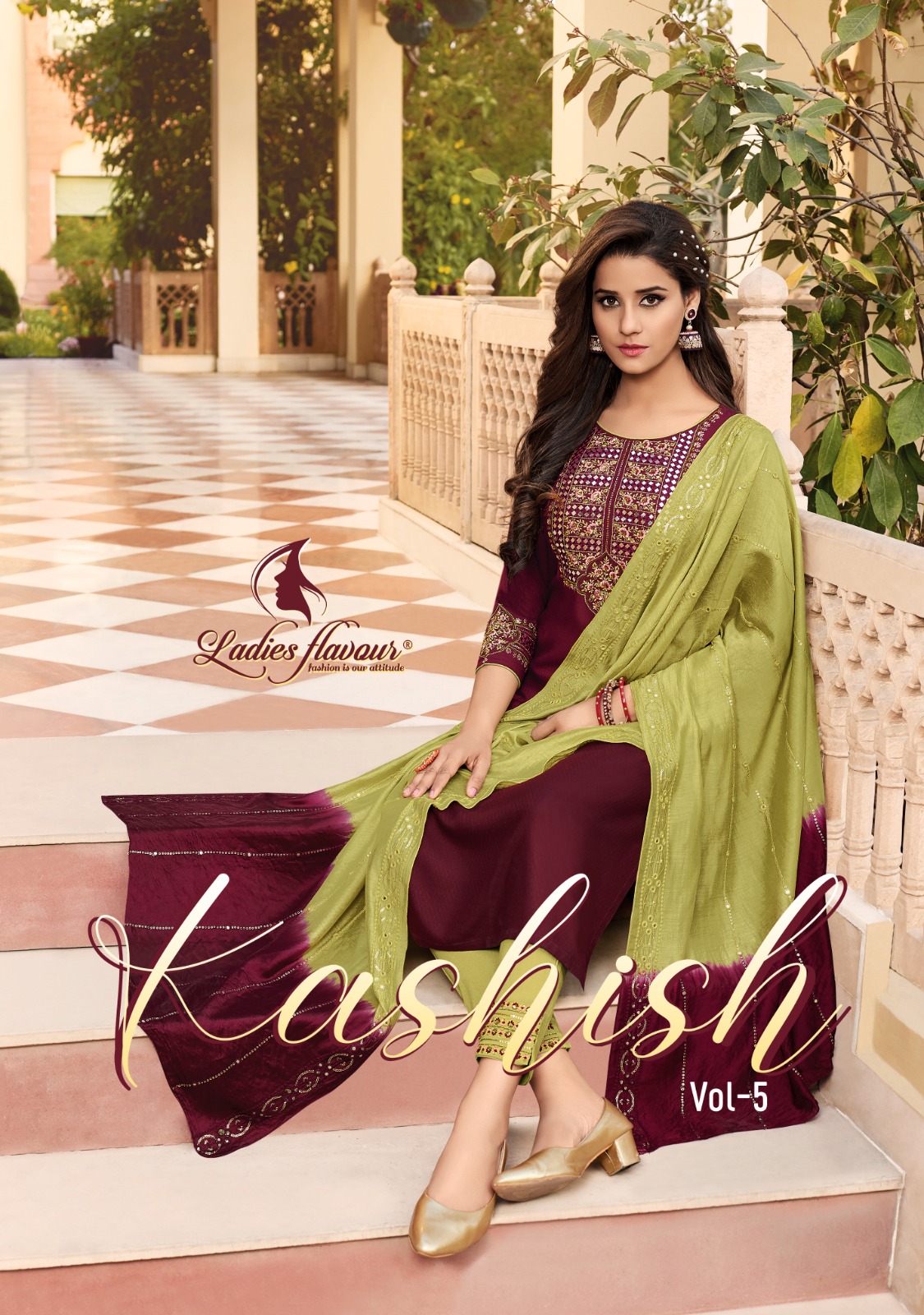 Ladies Flavour Kashish Vol 5 collection 8