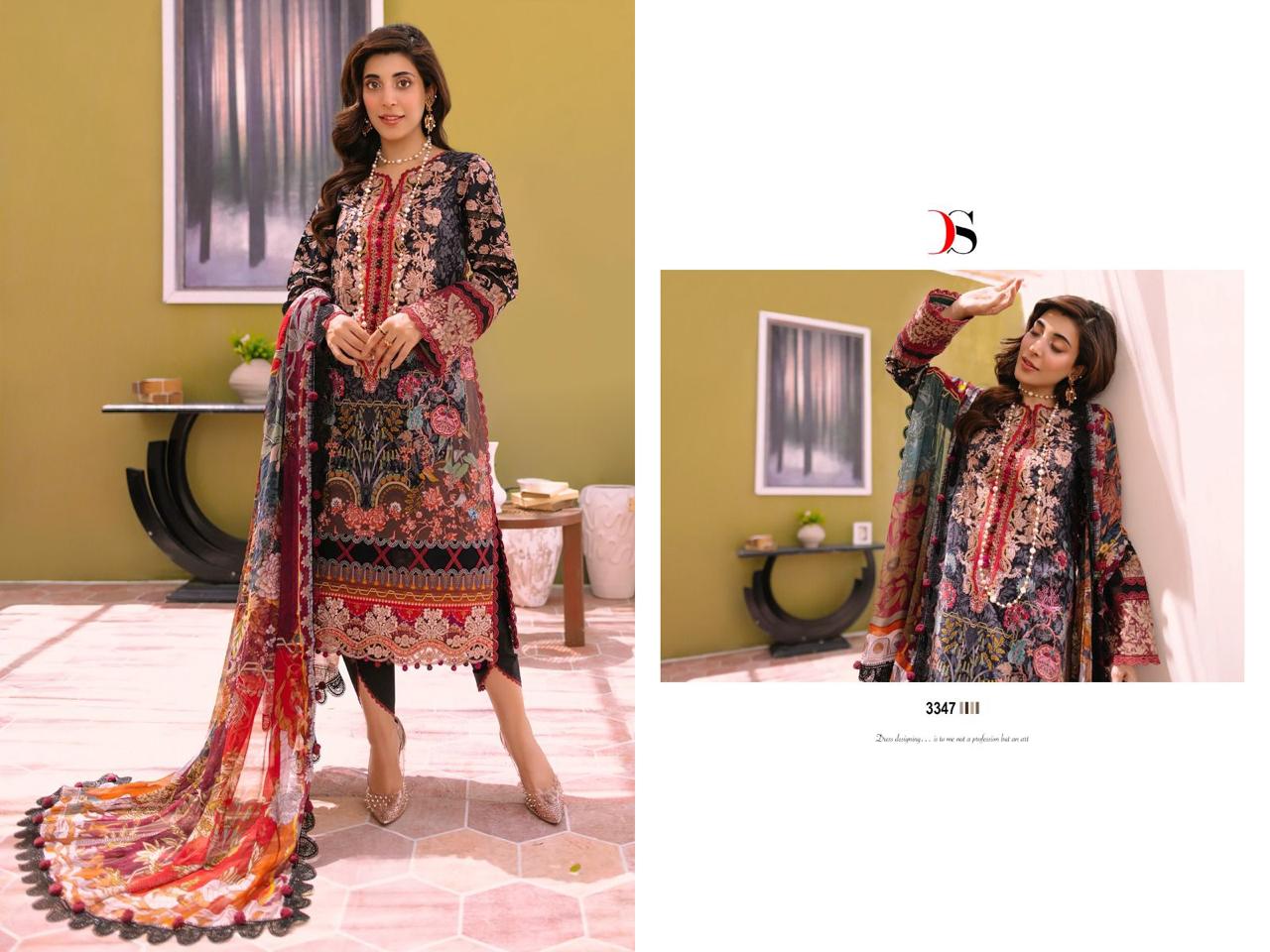 Deepsy Firdous Bliss Lawn 23 collection 8