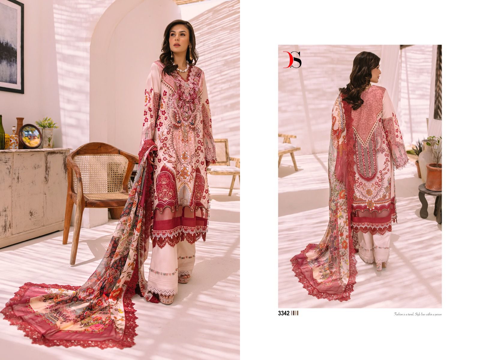 Deepsy Firdous Bliss Lawn 23 collection 9