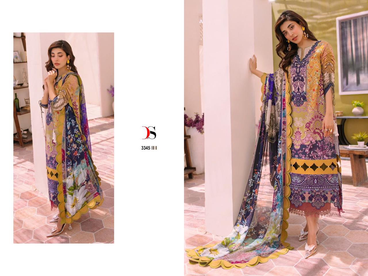Deepsy Firdous Bliss Lawn 23 collection 7