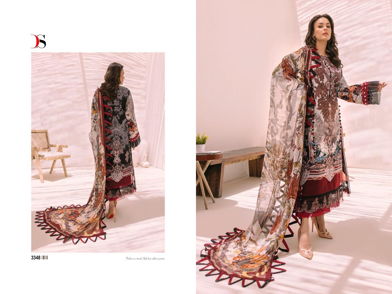 Deepsy Firdous Bliss Lawn 23 collection 1