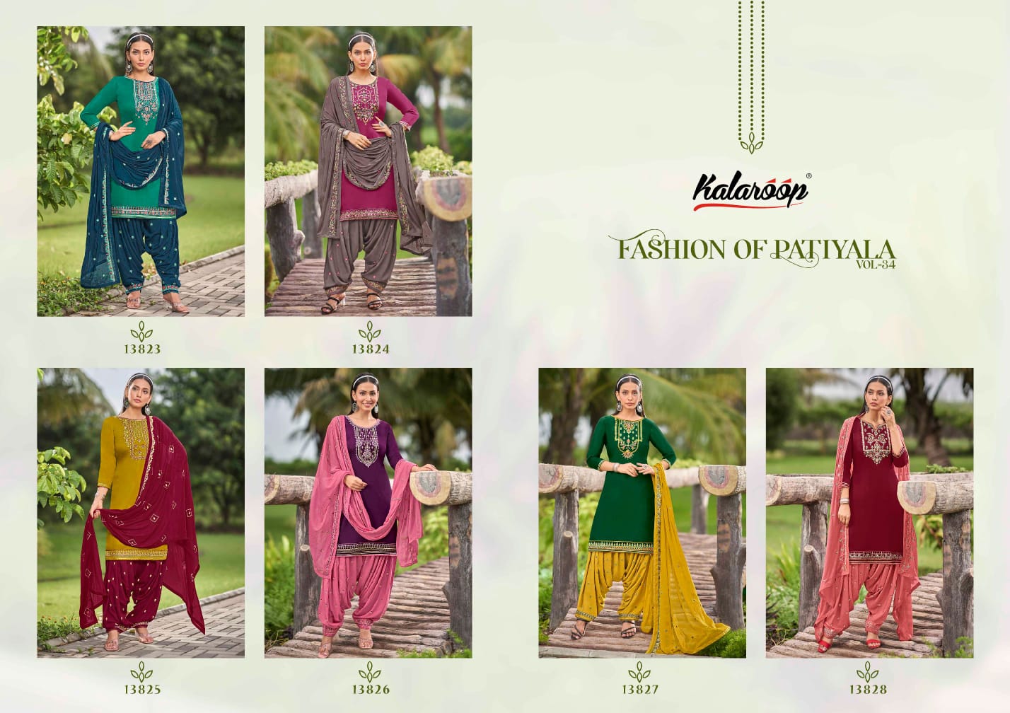 Kalaroop Fashion Of Patiala Vol 34 collection 8