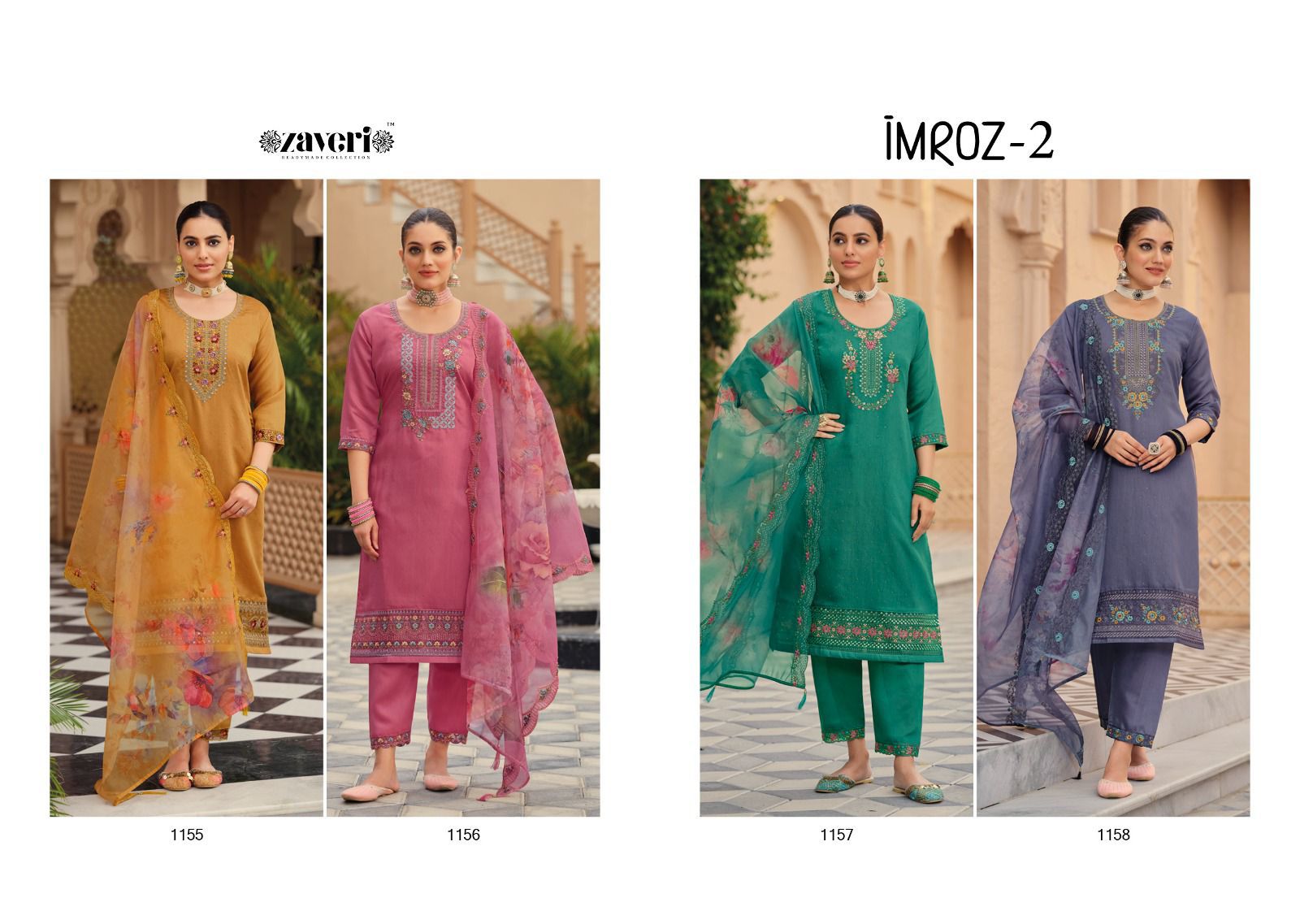 Zaveri Imroz Vol 2 collection 1