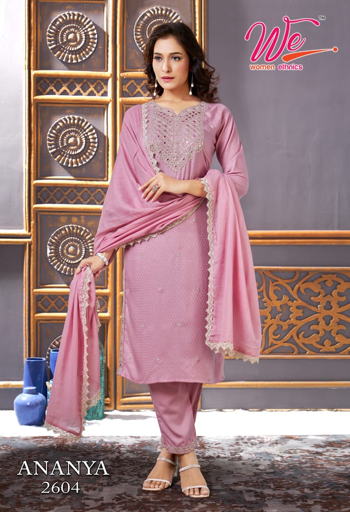 We Ananya Weaving Kurti Pant With Dupatta Collection collection 3
