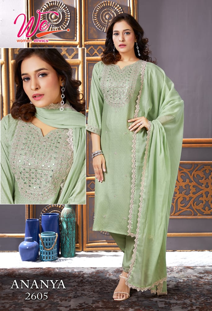 We Ananya Weaving Kurti Pant With Dupatta Collection collection 7