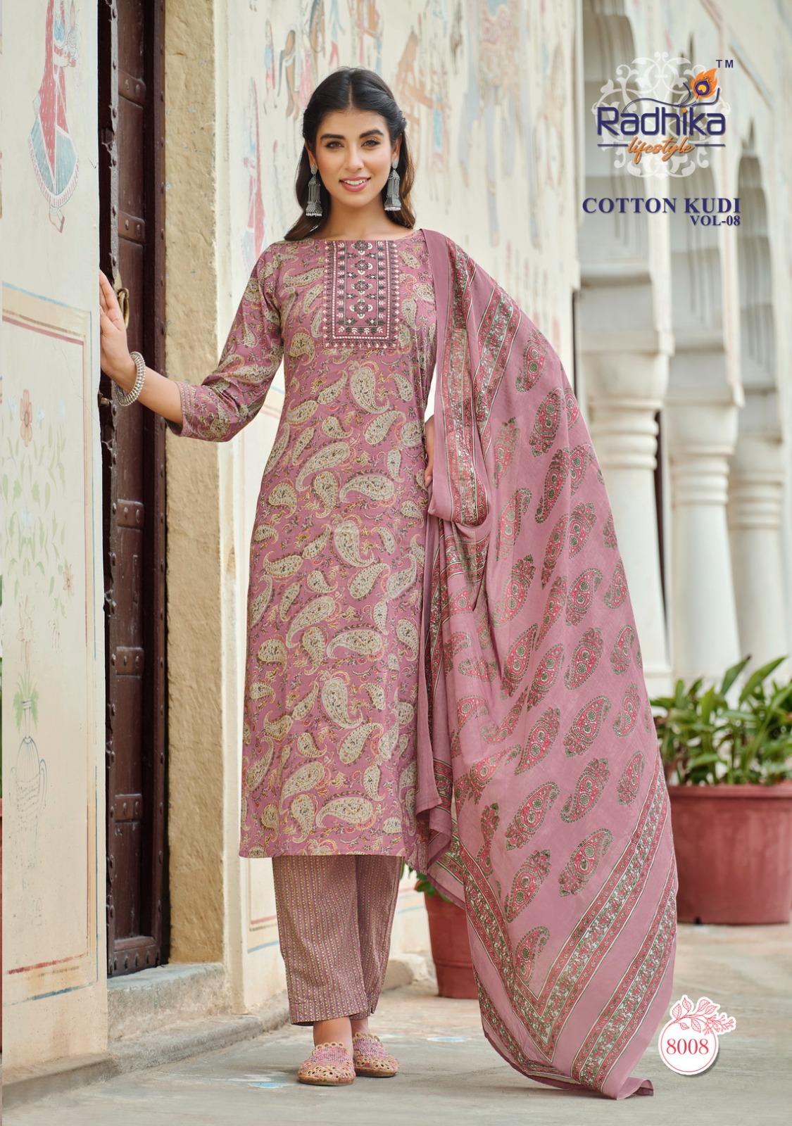 Radhika Cotton Kudi Vol 8 collection 9
