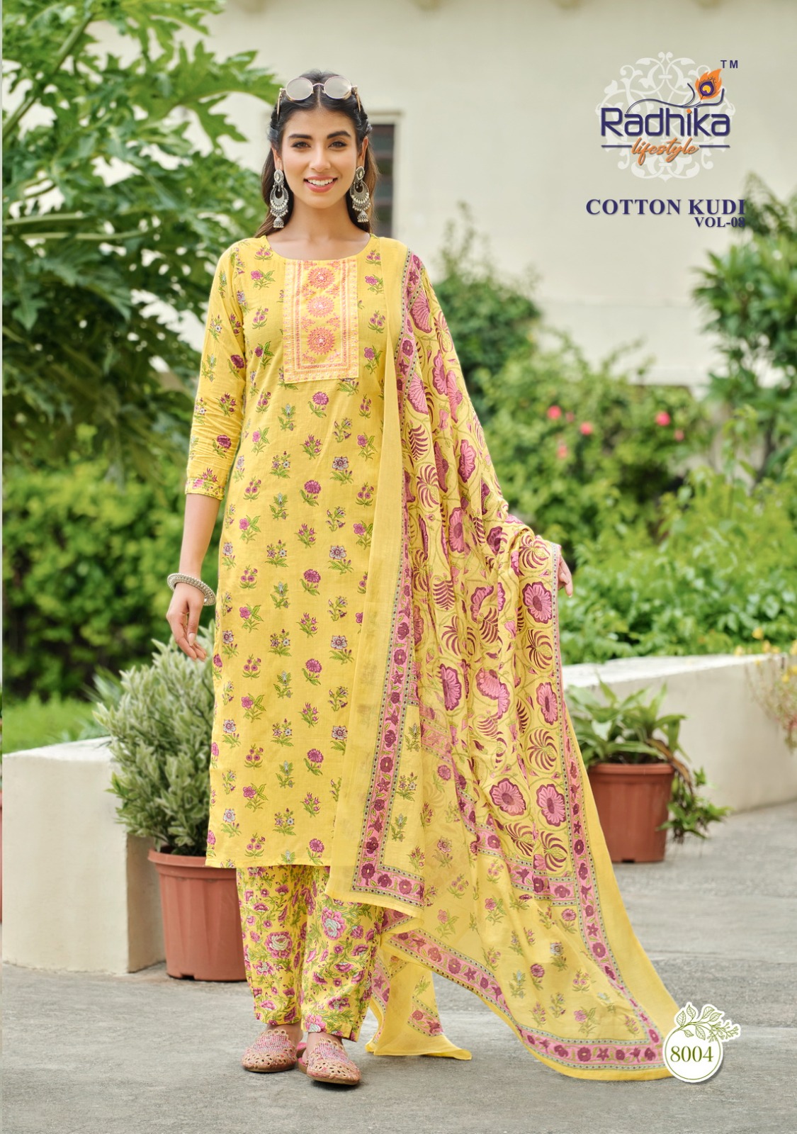 Radhika Cotton Kudi Vol 8 collection 5