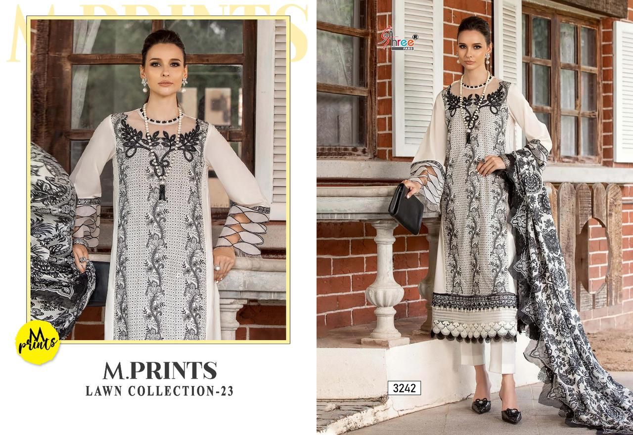 Shree M Prints Lawn Collection 23 collection 3