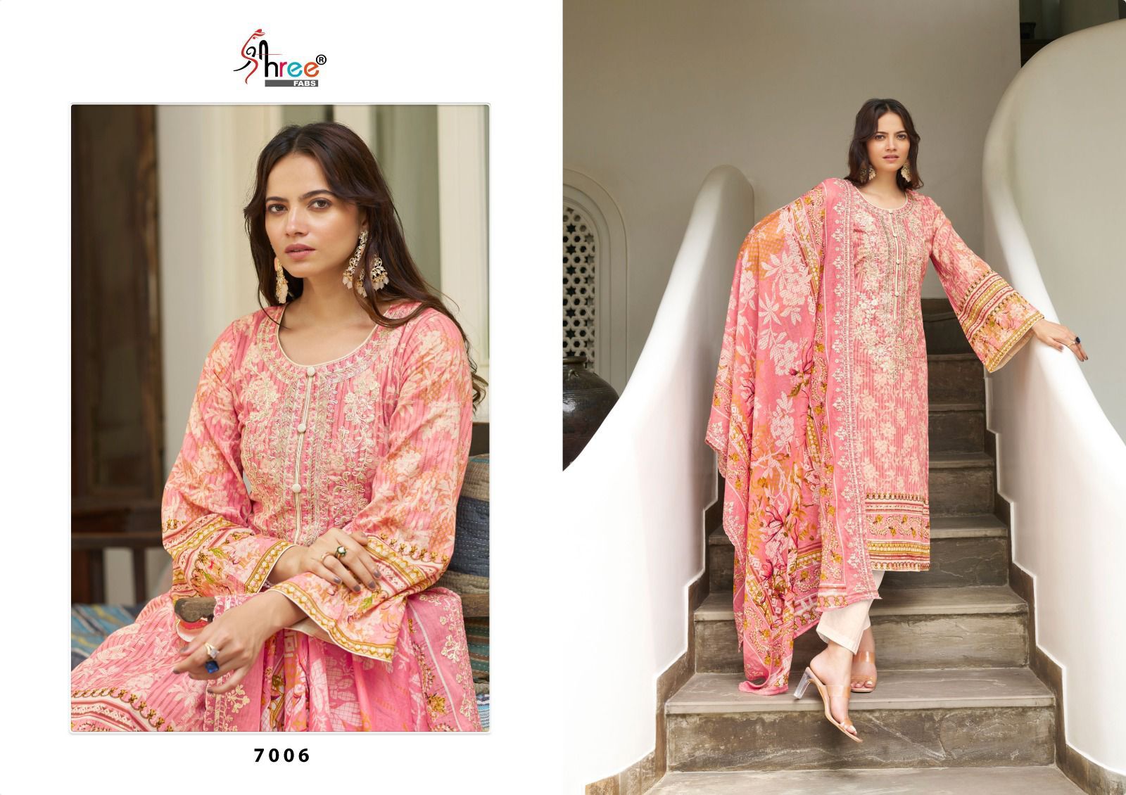 Shree Bin Saeed Lawn Collection Vol 7 collection 6