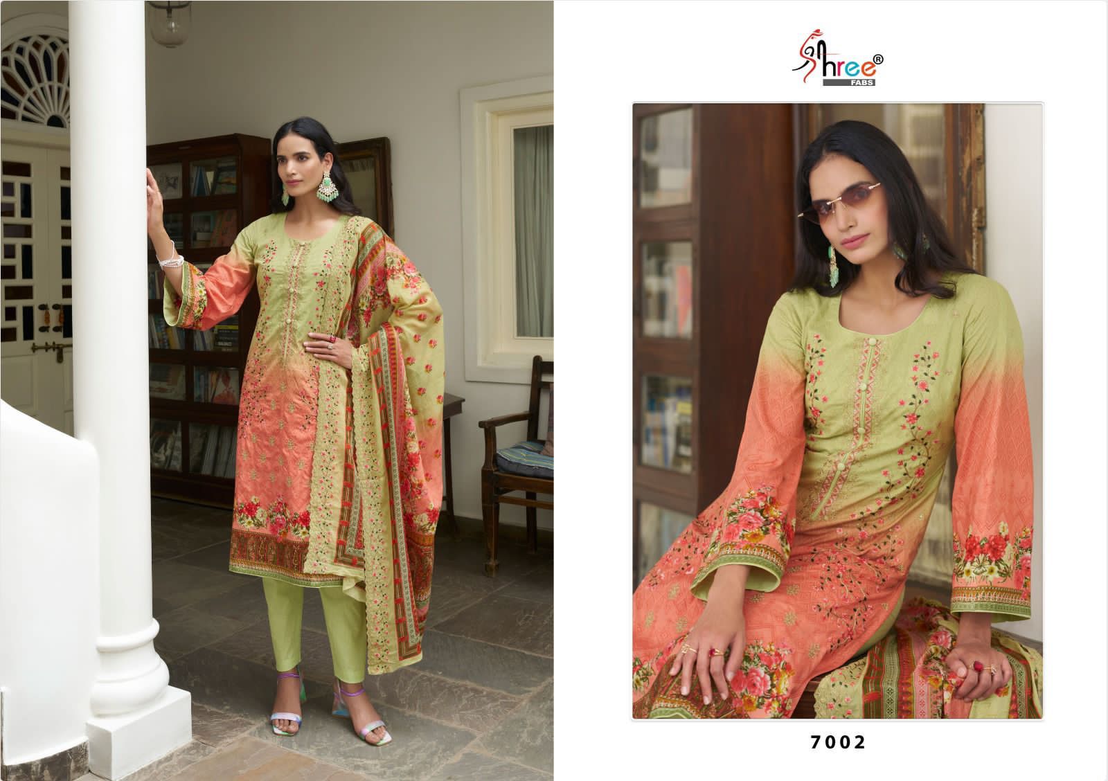 Shree Bin Saeed Lawn Collection Vol 7 collection 1