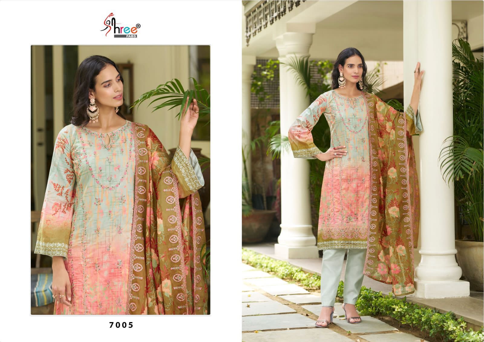 Shree Bin Saeed Lawn Collection Vol 7 collection 5