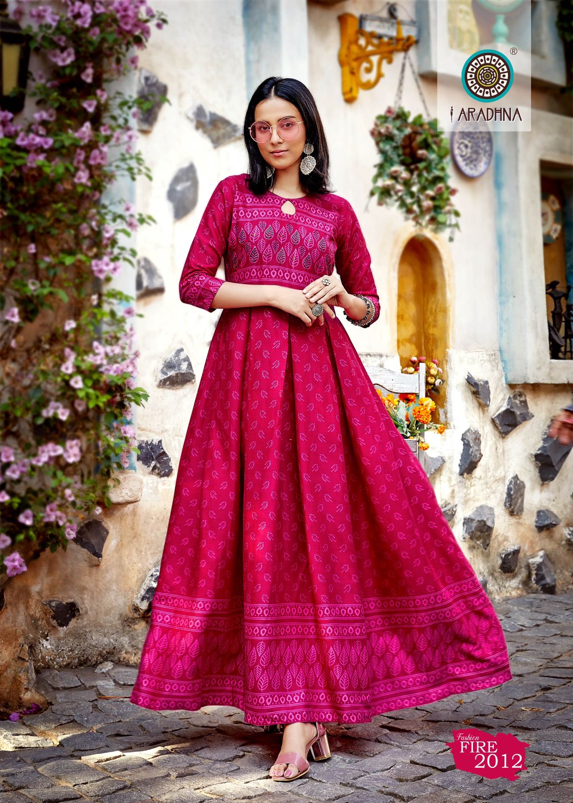 Anarkali kurti sale from saree