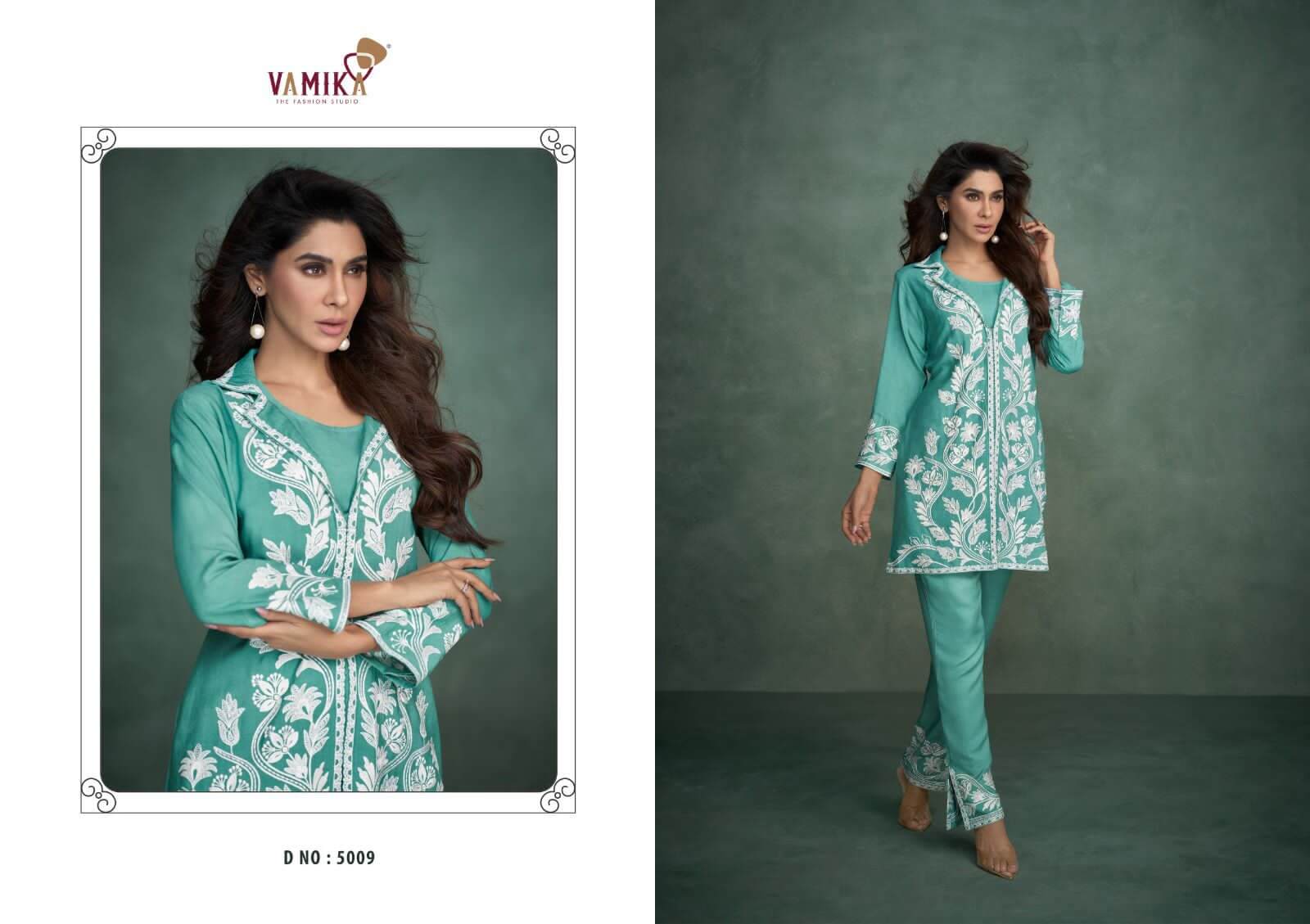 Vamika Veera Vol 2  Styles Western Cord Set Collection collection 1