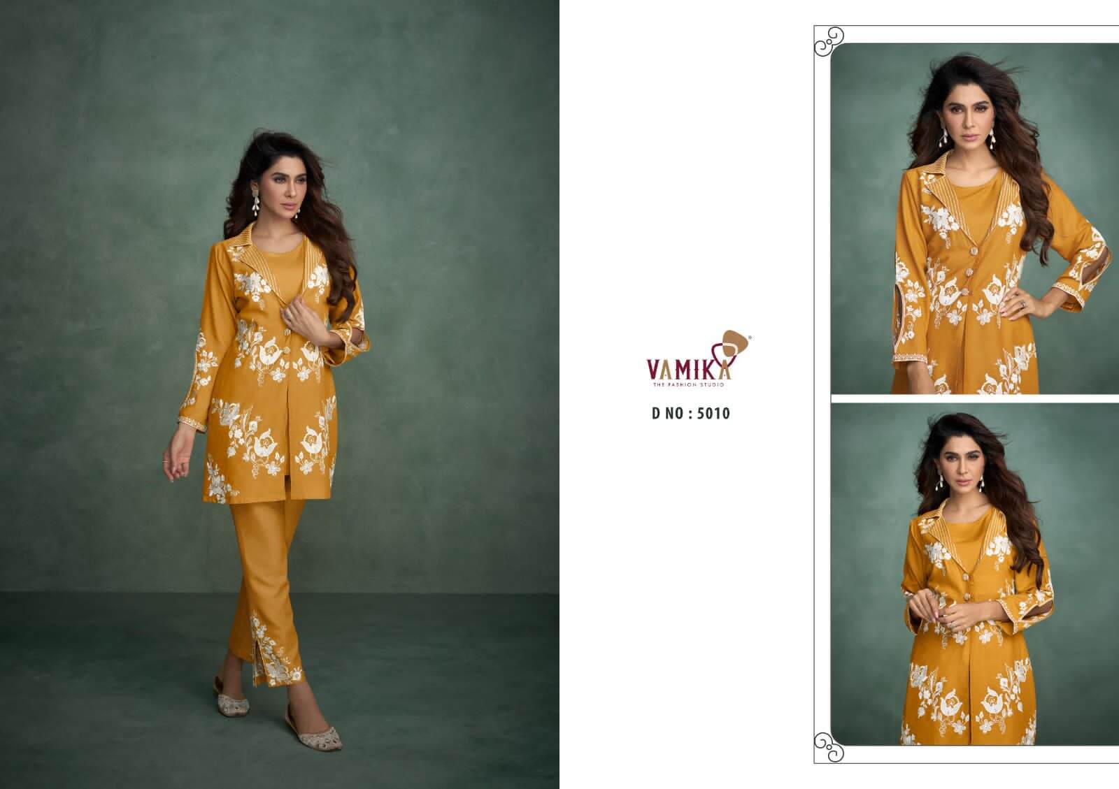 Vamika Veera Vol 2  Styles Western Cord Set Collection collection 4
