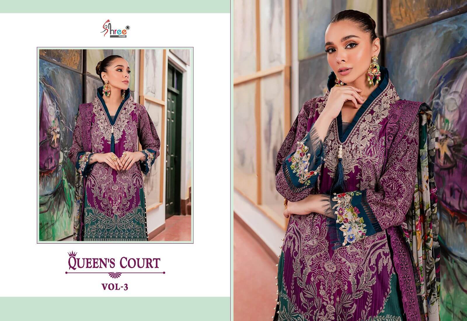 Shree Fab Queen Court Vol 3 collection 8