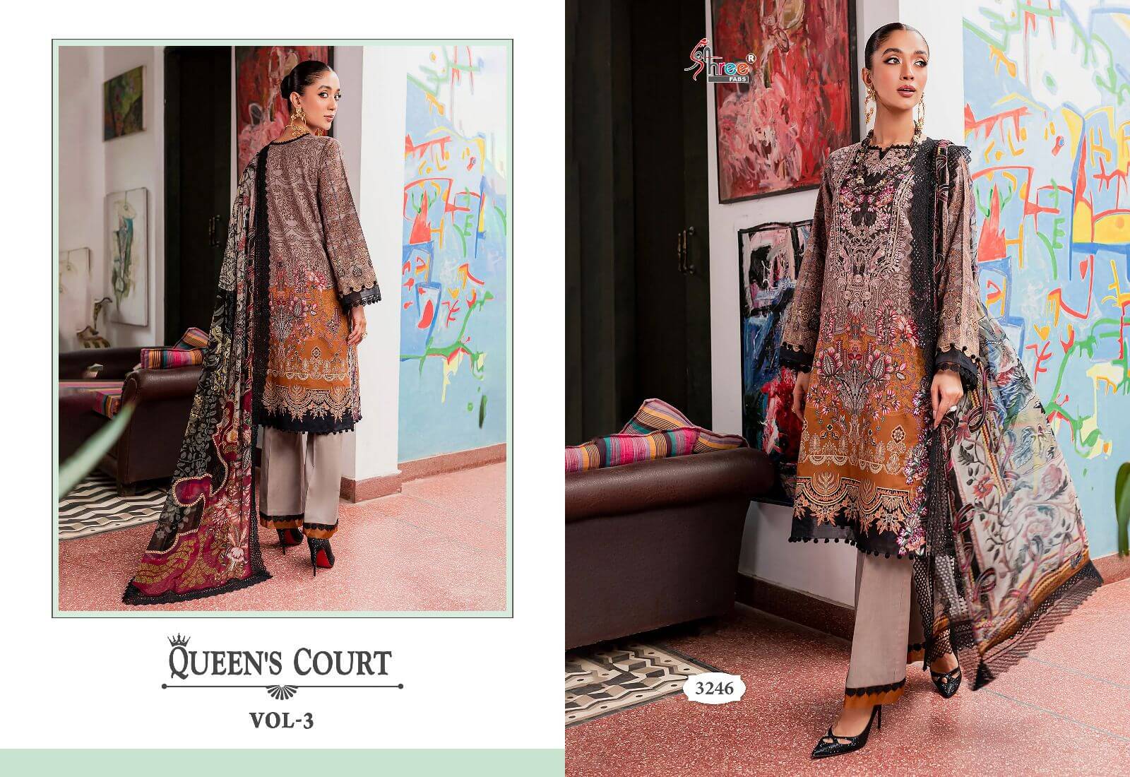 Shree Fab Queen Court Vol 3 collection 3
