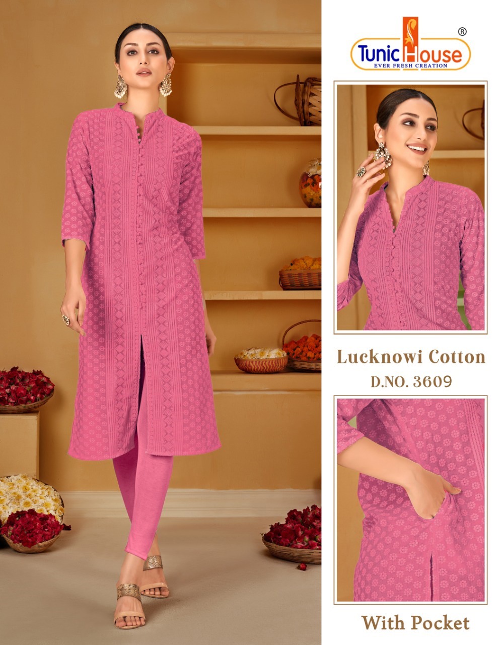 Tunic Houes Lucknowi Cotton collection 2