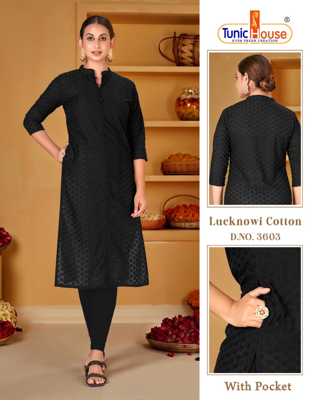 Tunic Houes Lucknowi Cotton collection 1