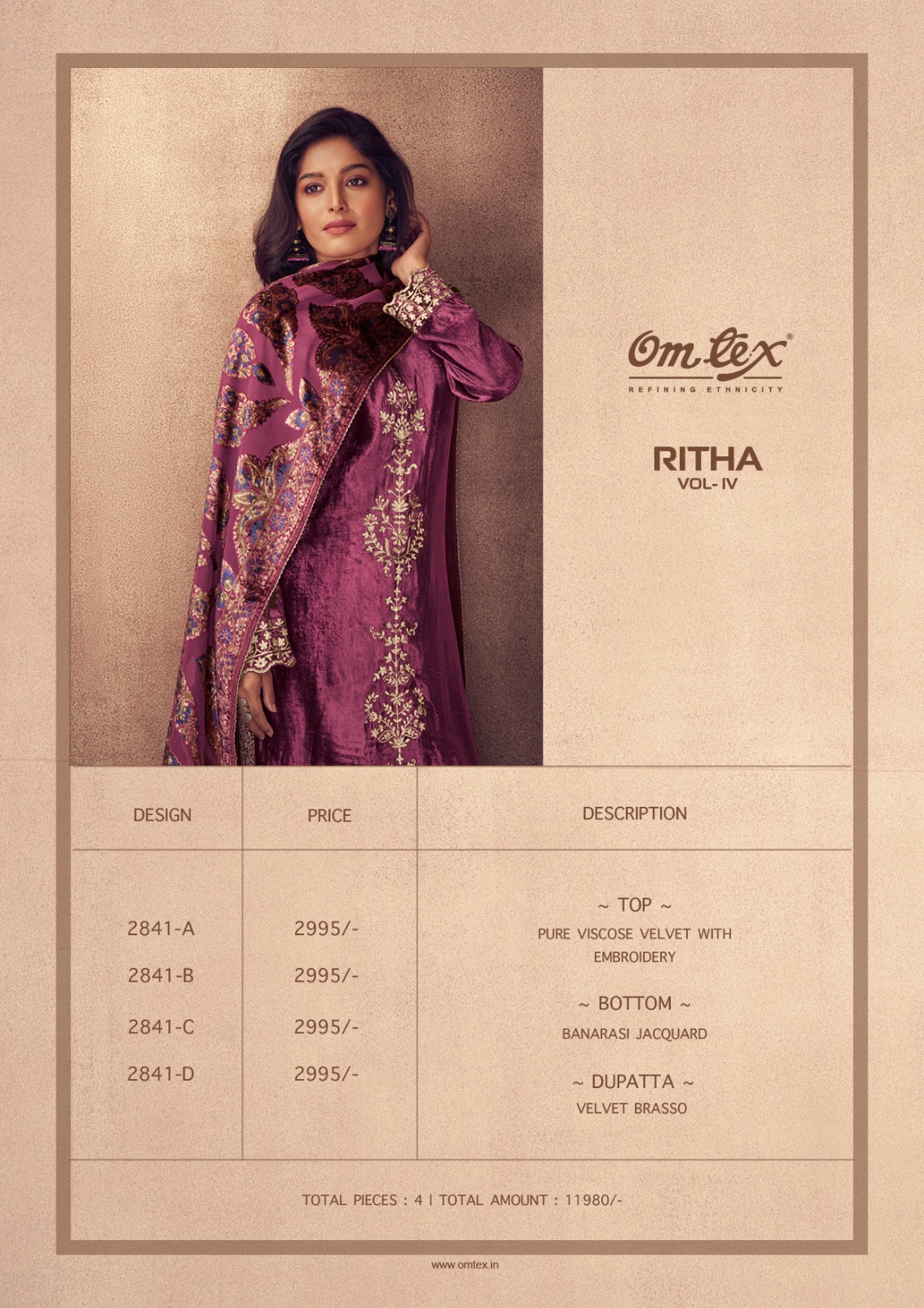 Omtex Ritha Vol 4 collection 6