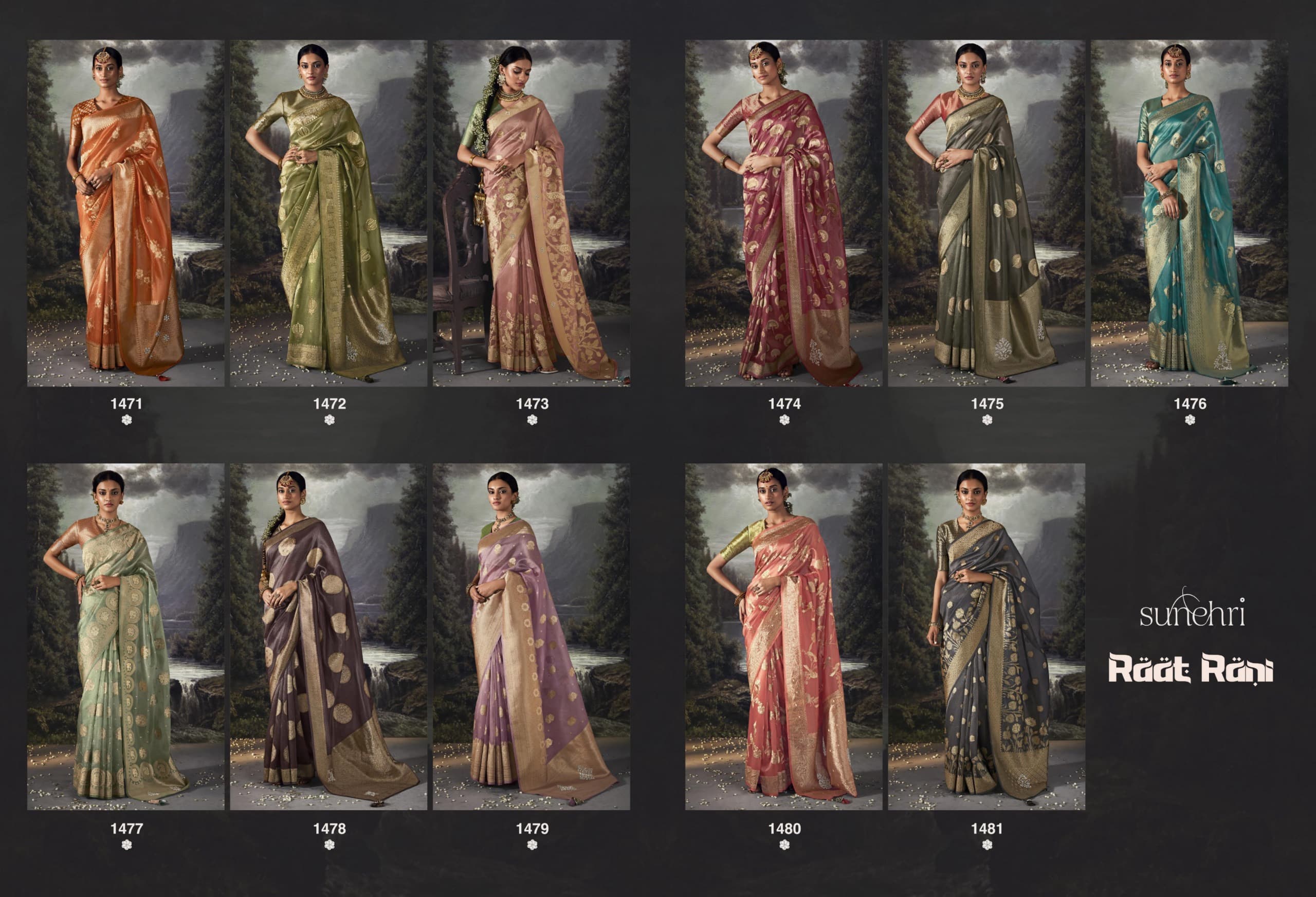 Kimora Sunehri Raat Rani collection 1
