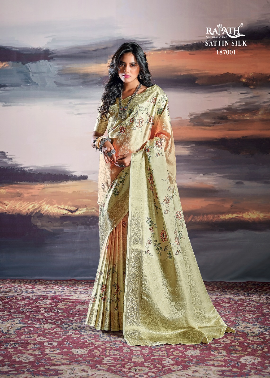 Rajpath Pratishtha Pure Satin Designer Saree Collection collection 4