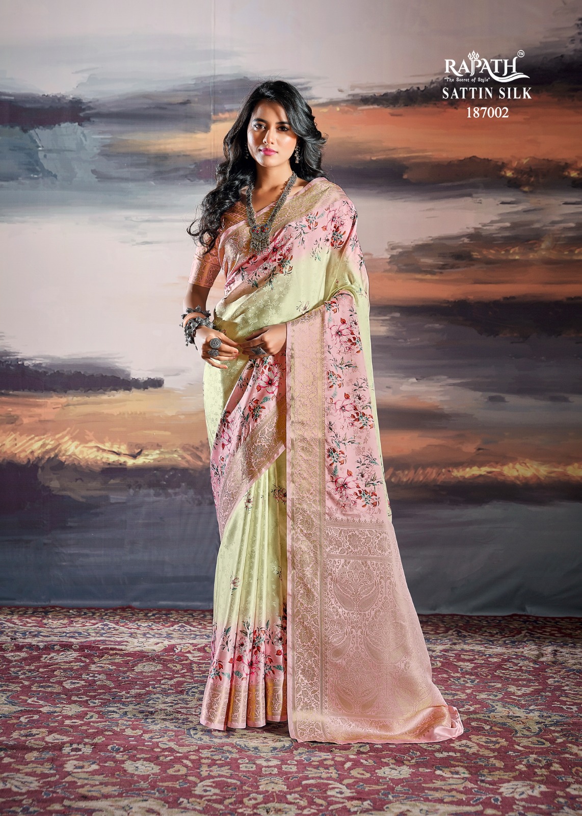 Rajpath Pratishtha Pure Satin Designer Saree Collection collection 7