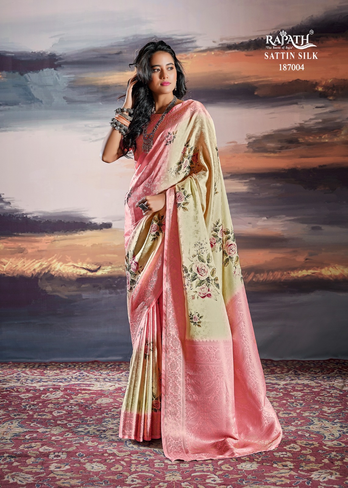 Rajpath Pratishtha Pure Satin Designer Saree Collection collection 9