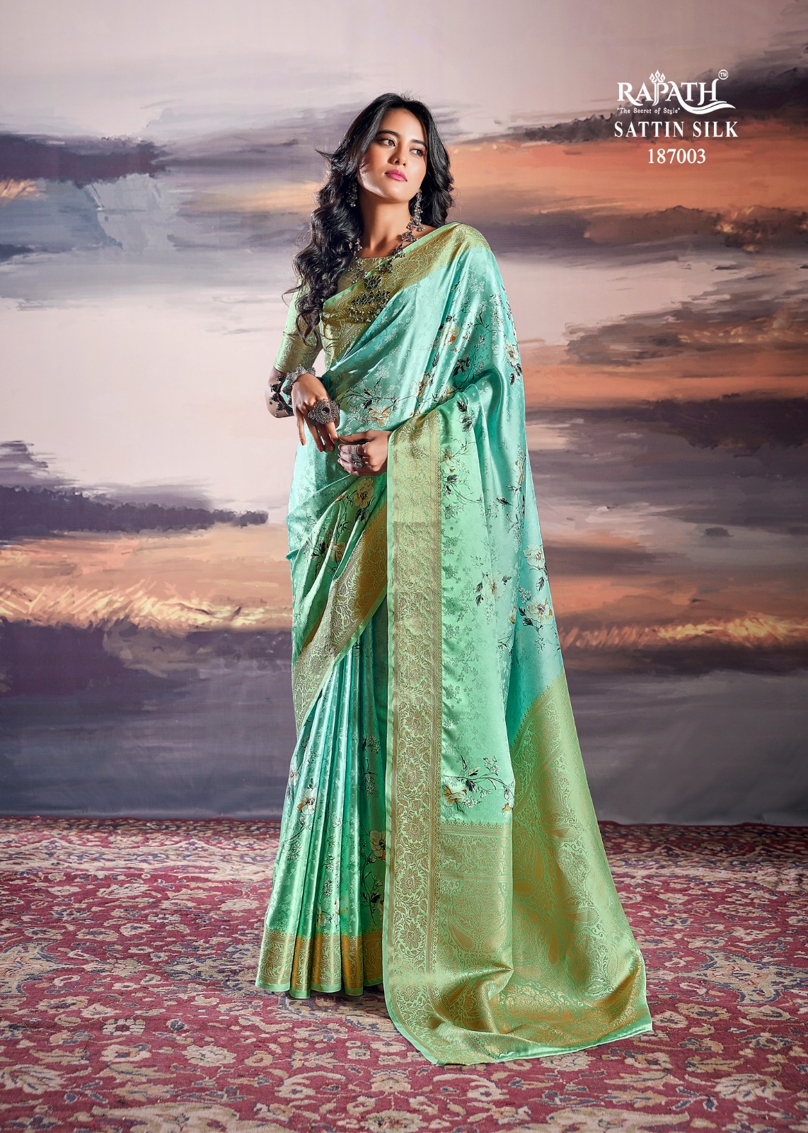 Rajpath Pratishtha Pure Satin Designer Saree Collection collection 10