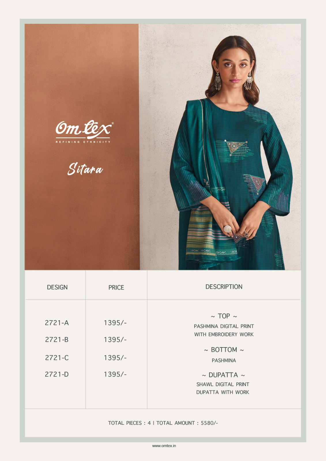 Omtex Sitara collection 5