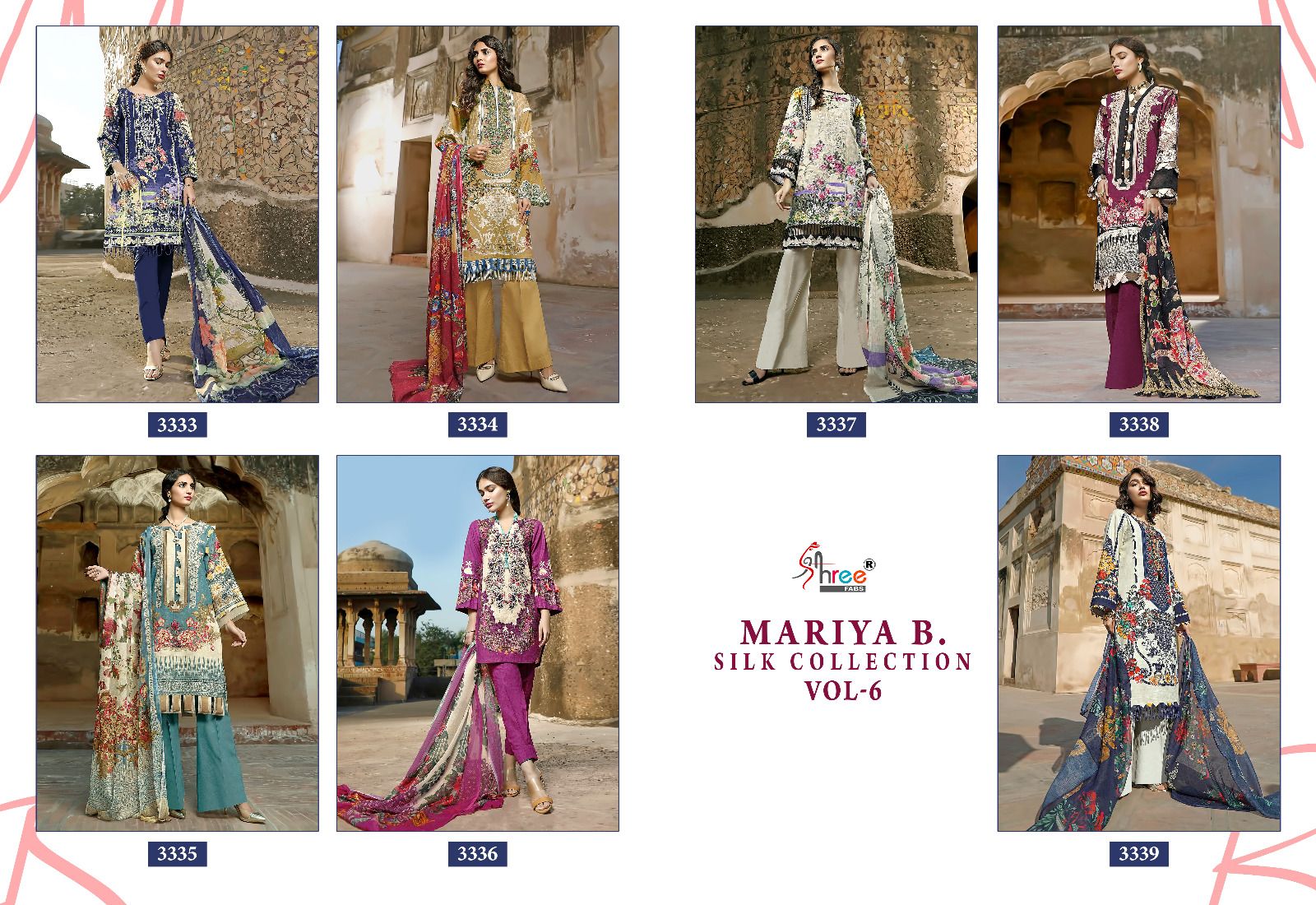 Shree Mariya B Silk Collection Vol 6 collection 6