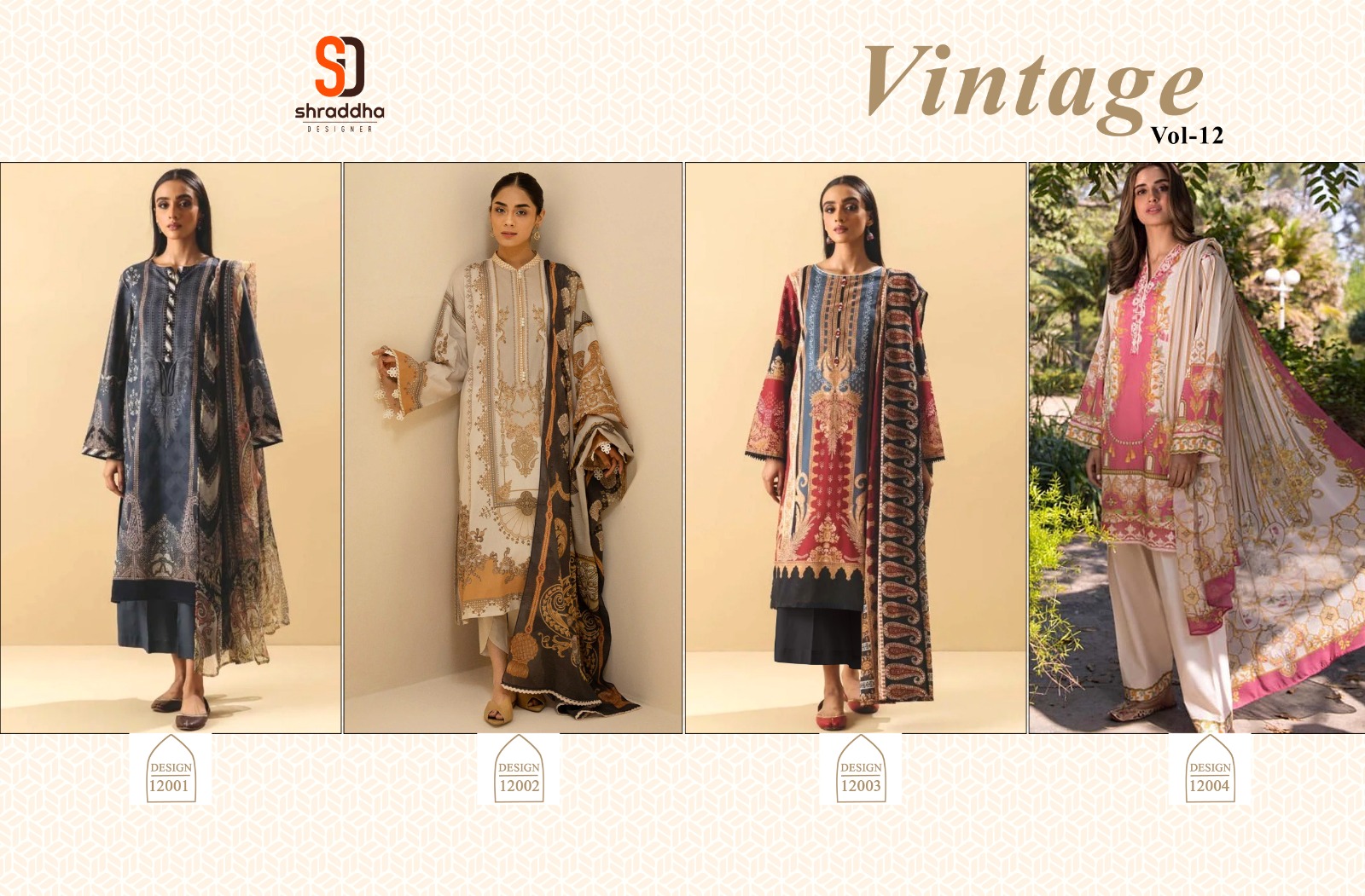 Shraddha Vintage Vol 12 collection 2