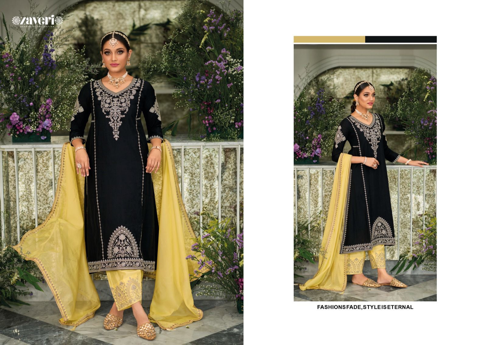 Zaveri Black White Vol 3 collection 2