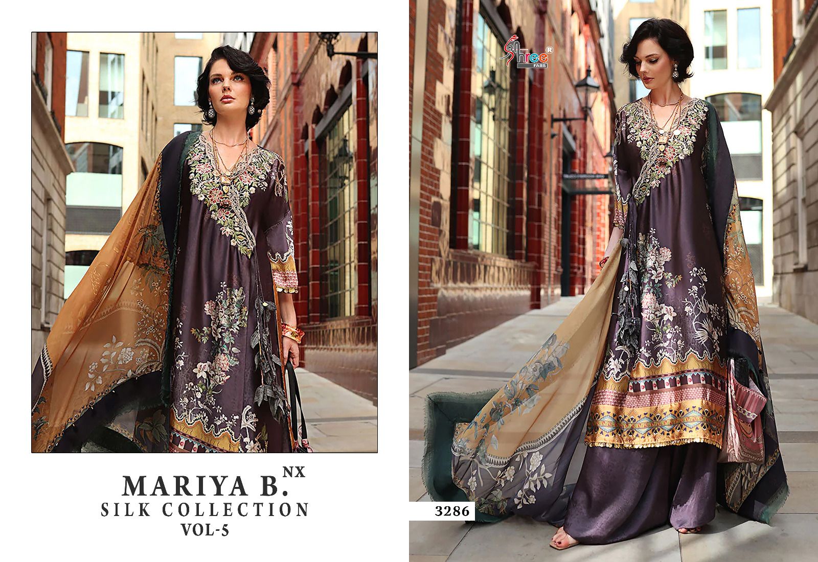 Shree Maria B Silk Collection Vol 5 Nx collection 2