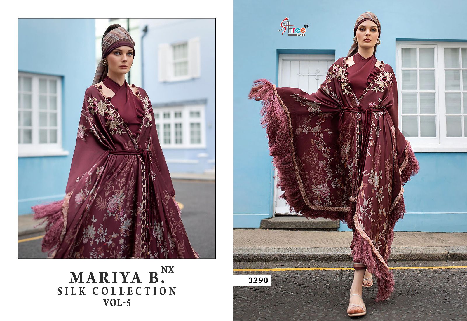 Shree Maria B Silk Collection Vol 5 Nx collection 6
