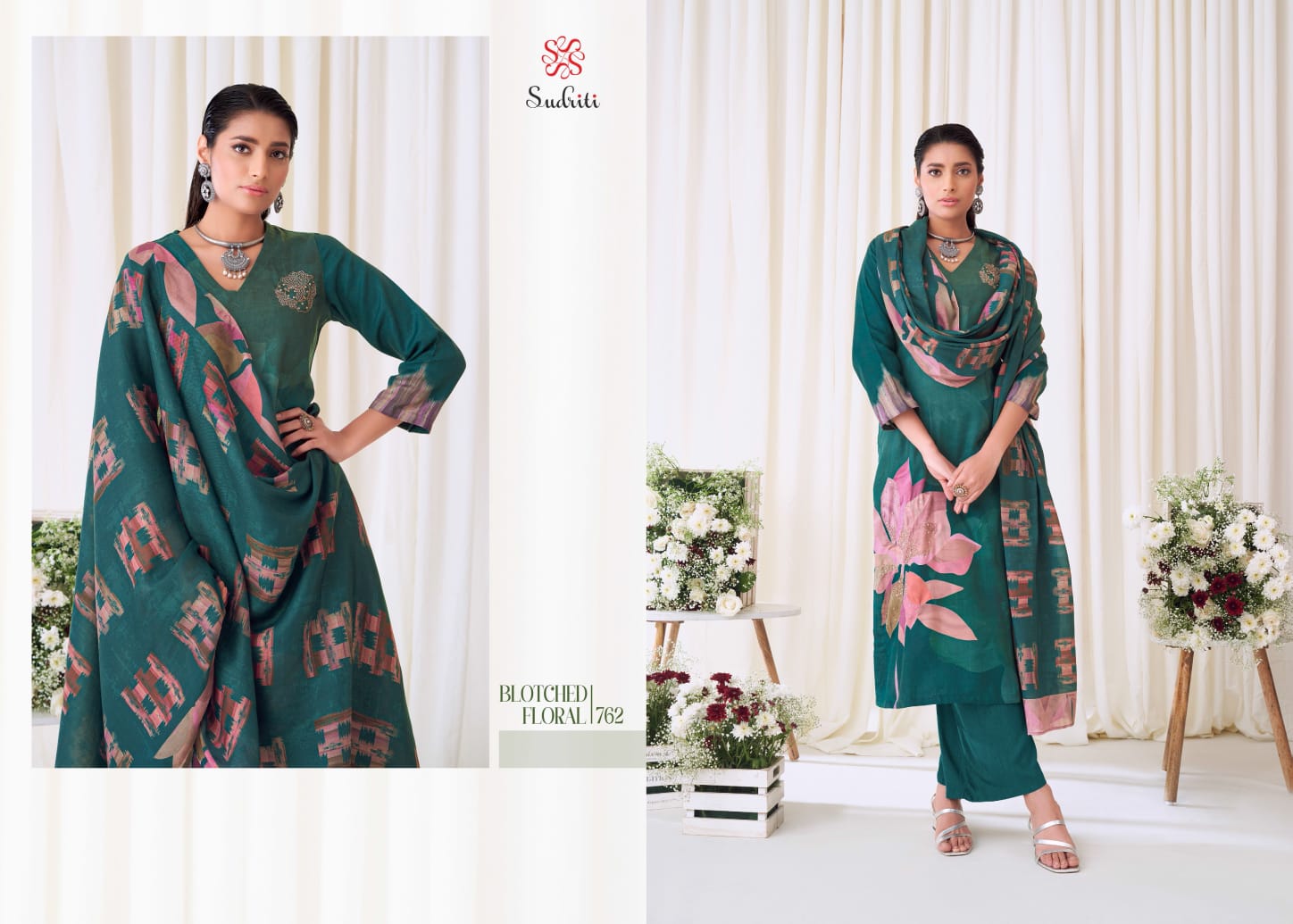Sudriti Blotched Floral collection 5