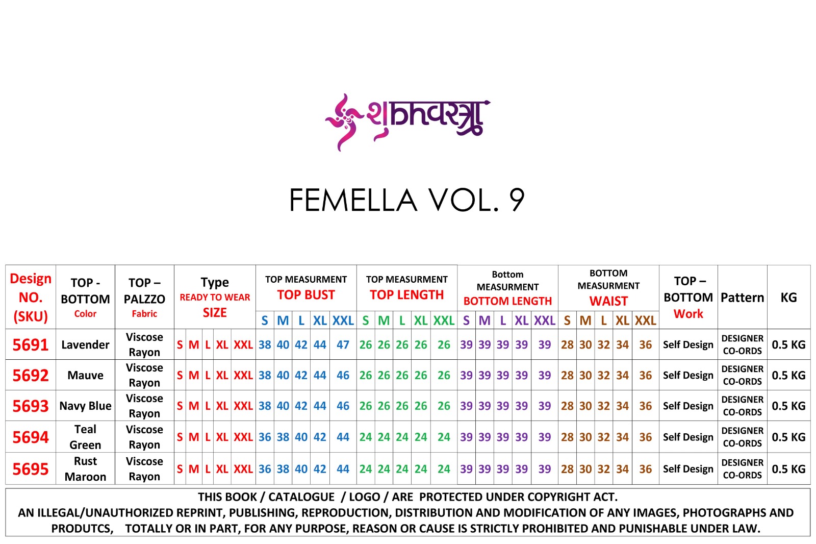 Shubhvastra Femella Vol 9 collection 6